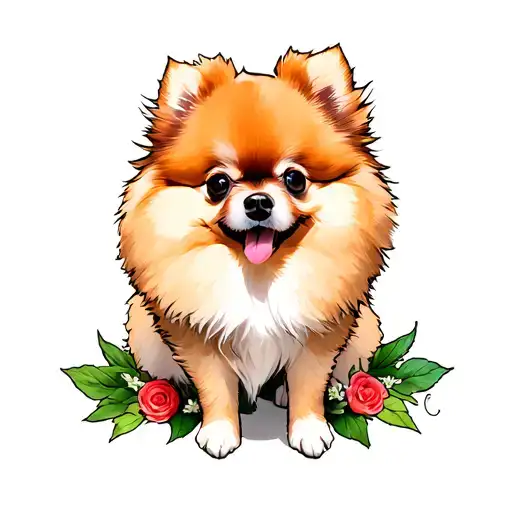 Pomeranian Hand
