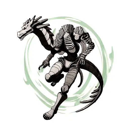 Dragon With Bones