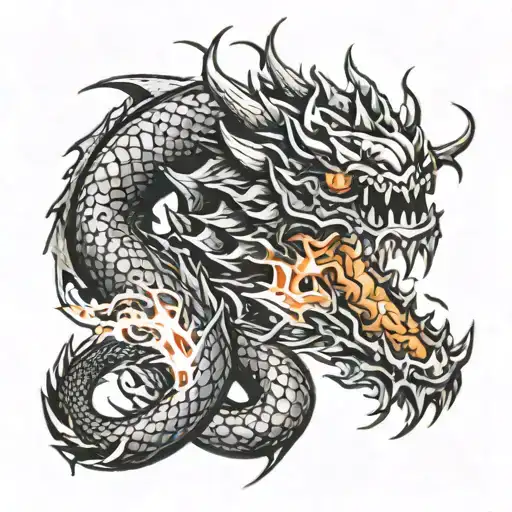 Dragon Breathing Fire