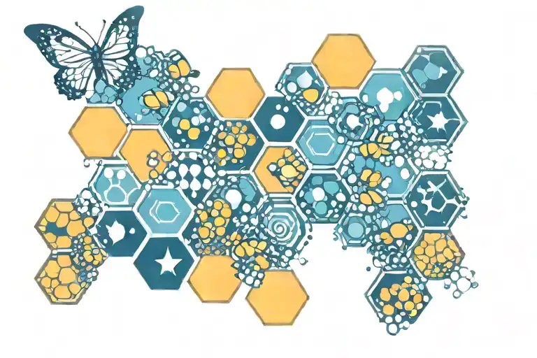 Hexagonal Honeycomb Cells