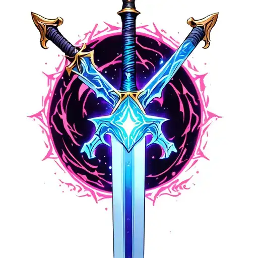Anime Inspired Swords Weapon