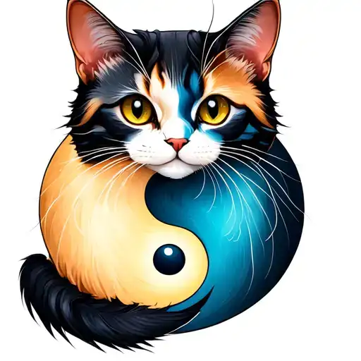 Yin Yang Cats