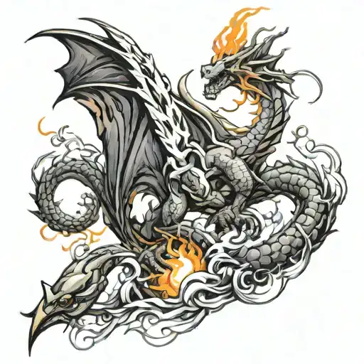 Dragon Breathing Fire