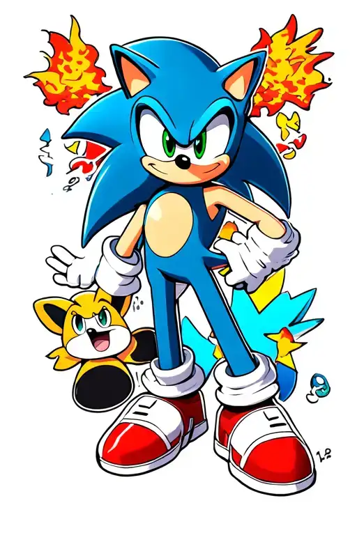 Sonic The Hedgehog And Friends
