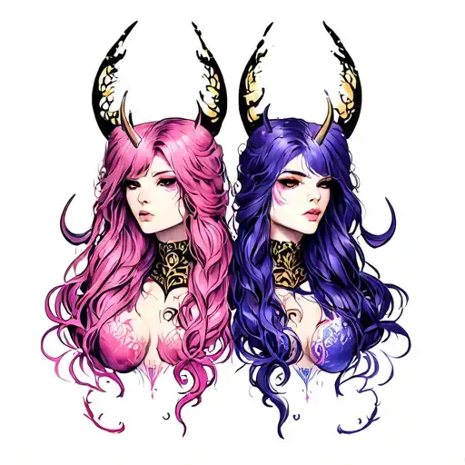 Gemini Twins Good And Evil