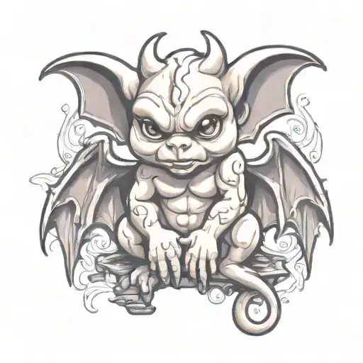 Cute Baby Gargoyle