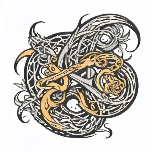 Initials Intertwined