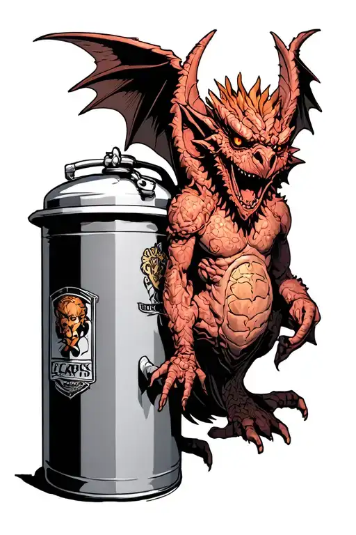 Brewing Fermenter Gargoyle