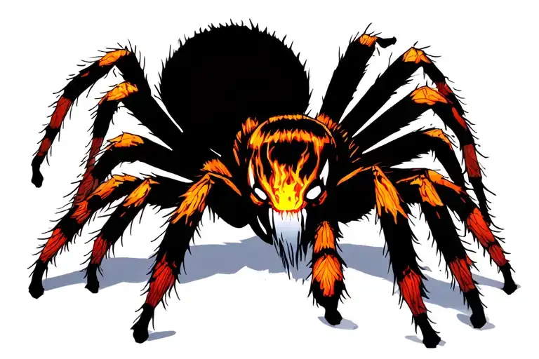 Ghost Rider Jumping Spider Sitting