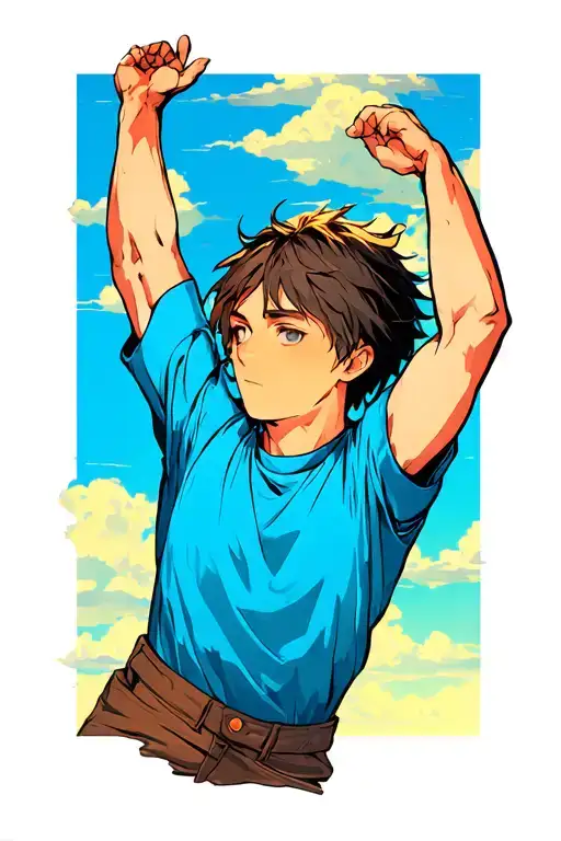 Reid Richard's Stretching Towards The Sky