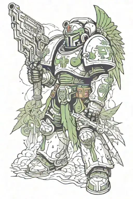 Warhammer 40K Dark Angels Space Marine