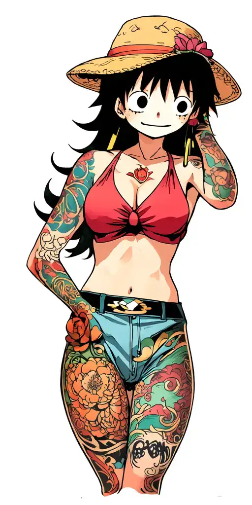 Anime One Piece Featuring