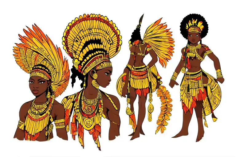 African Warrior Protector