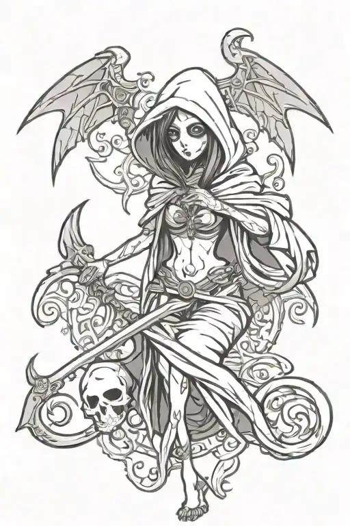 Grim Reaper Chick