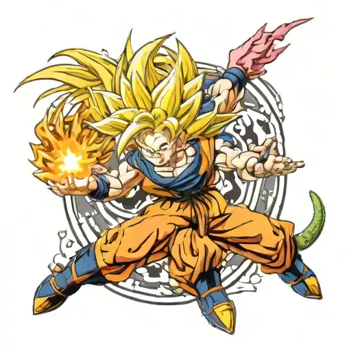 Ssj3 Gokus Reflected In 4 Star Dragon Ball