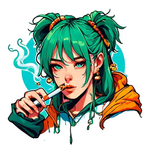 Jink Smoking A Joint