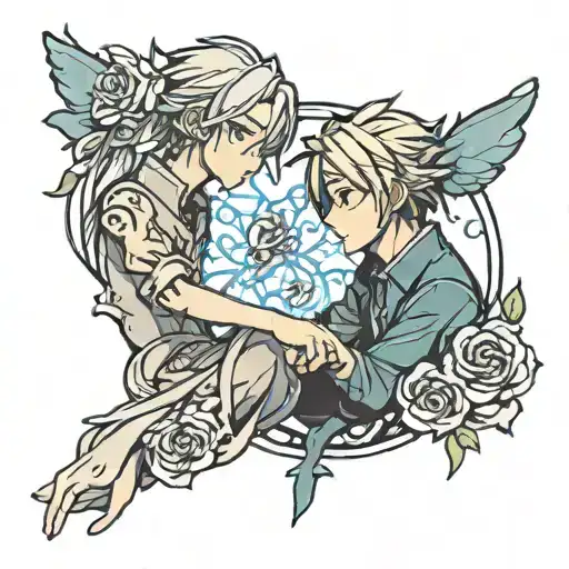 Husband And Wife Holding Hands