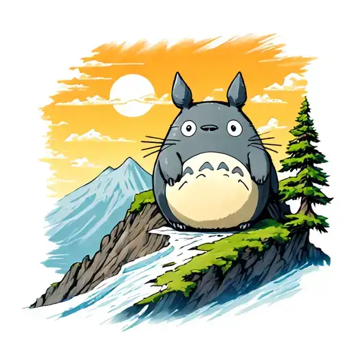 Totoro Climing Mountain
