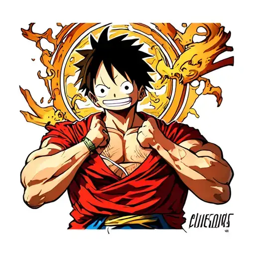 Luffy In Gear 5