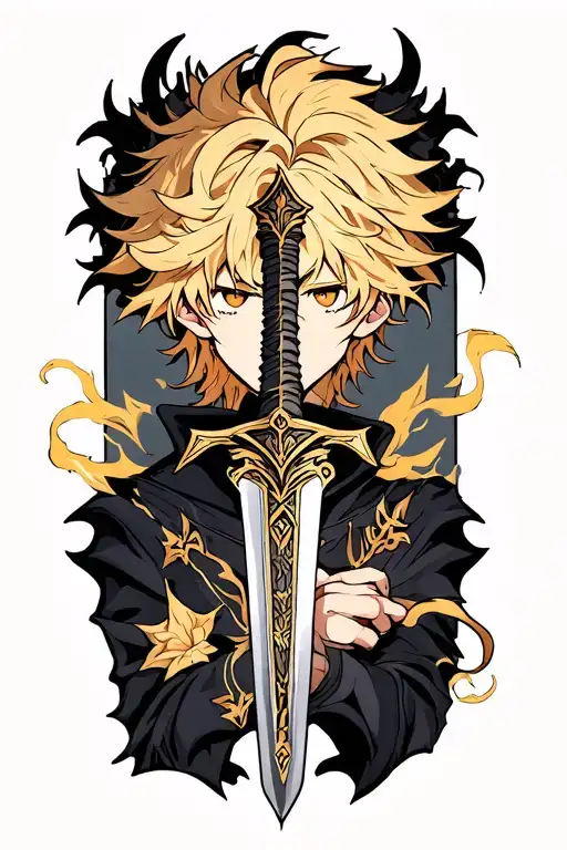 Black Clover Asta Sword