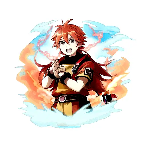 Sky Clouds Fire Rain Armband