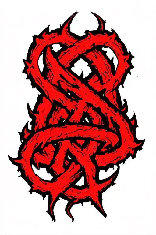Berzerk Anime Cursed Symbol Intertwined Within