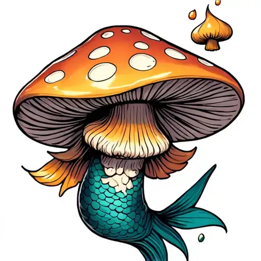 Merman Mushroom Hat