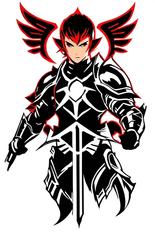 Mortal Combat Symbol In Armour