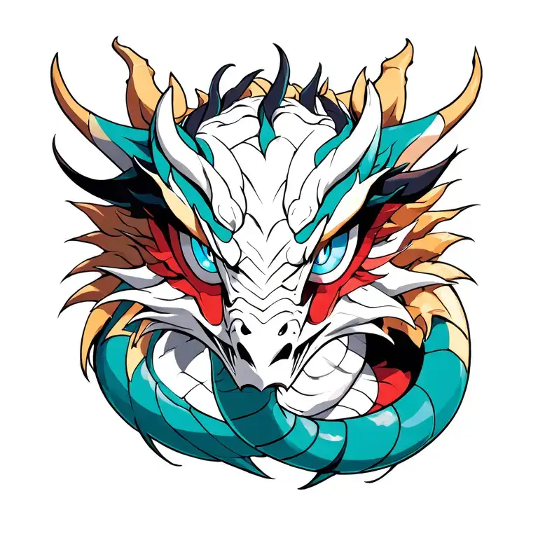 Shenron And Blue Eyes White Dragon