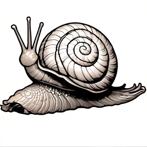 Snail Cinnamon Roll Shell