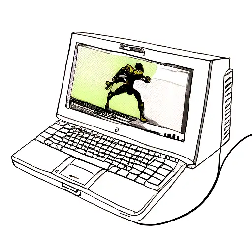 Scorpion With Computer