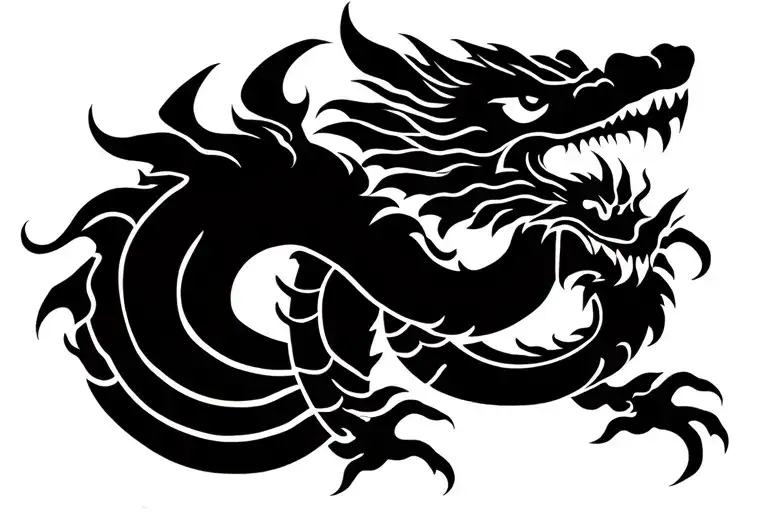 Japan Dragon Simple