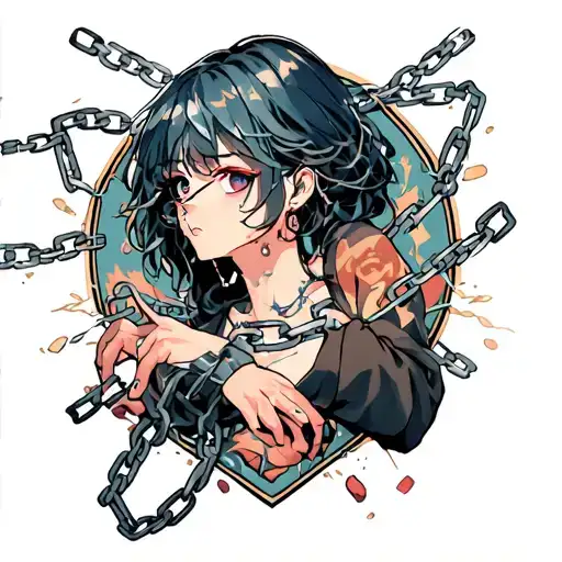 Breaking Chain For Freedom Drugs Addicted