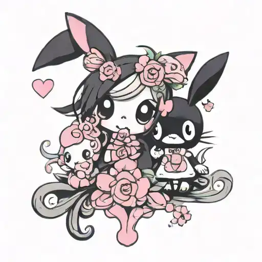 Kuromi And My Melody