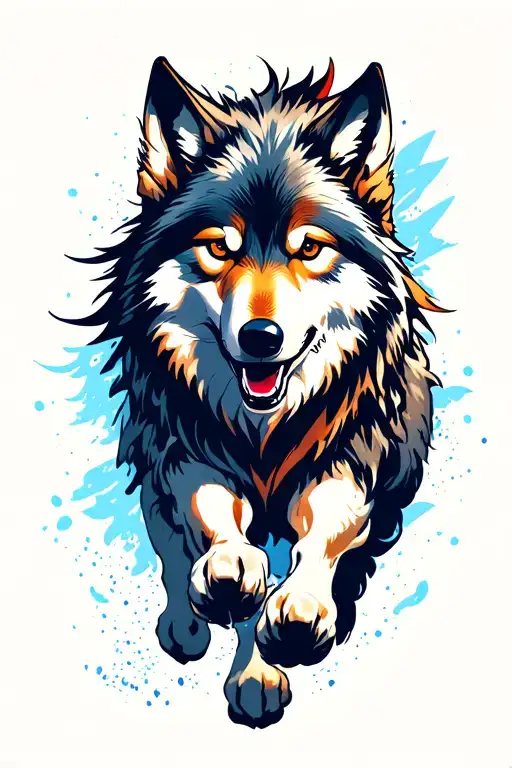 Wolf Running
