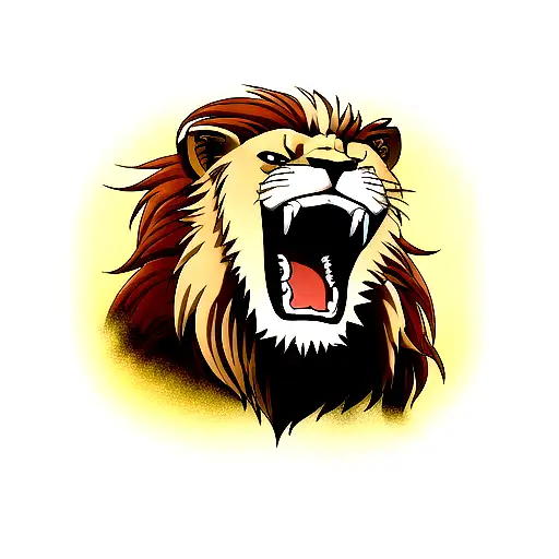 Lion Roaring