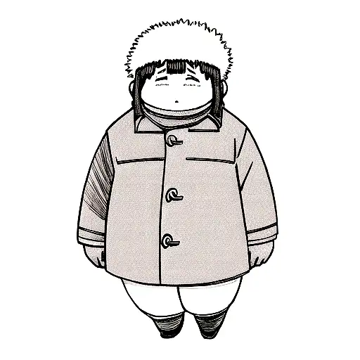 Fat Guy Little Coat