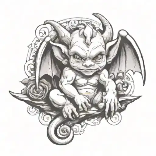 Cute Baby Gargoyle