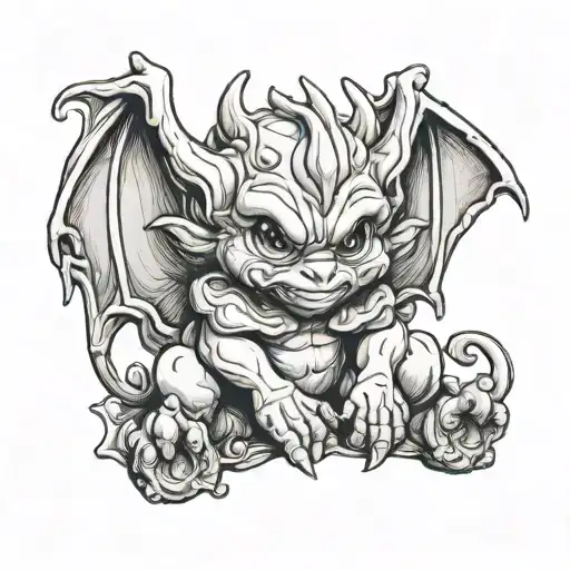Cute Baby Gargoyle