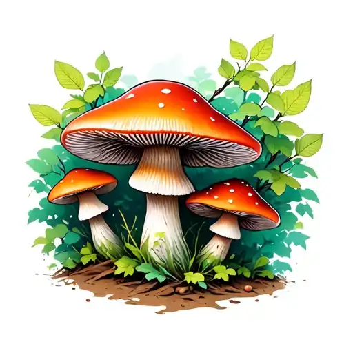 Mushrooms Forest