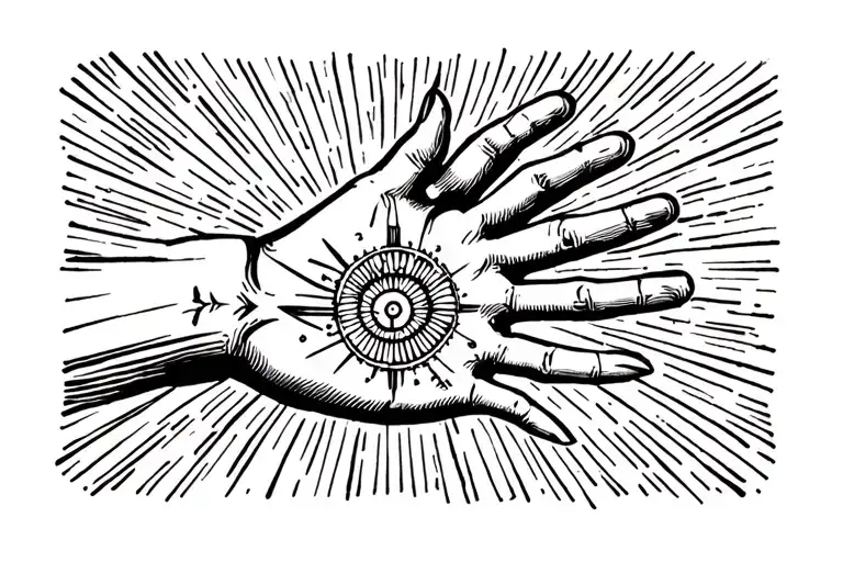 Healing Hand Symbol