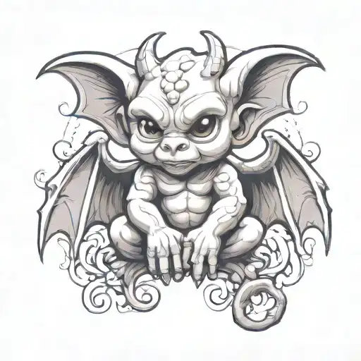 Cute Baby Gargoyle