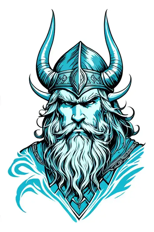 Viking Tatto Fine Line
