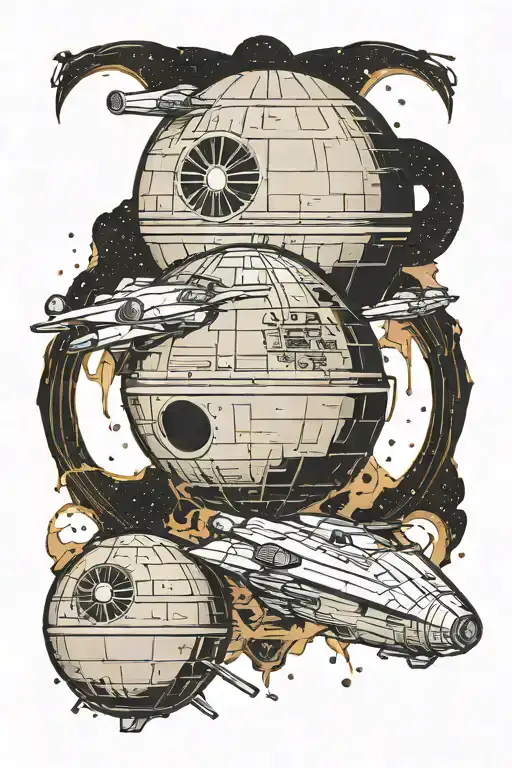 Starwars Death Star Wars