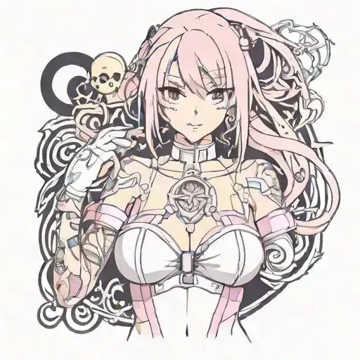 Anime Hentai Bdsm Pink Breast Closeup