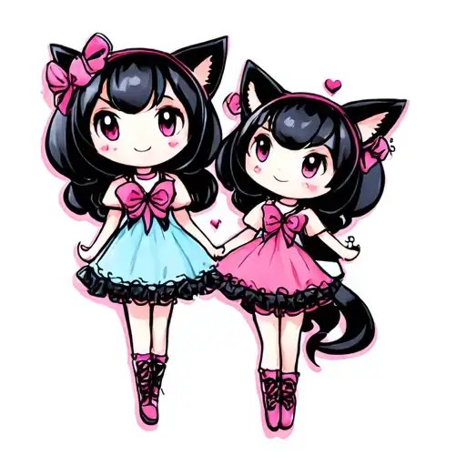 Melody And Kuromi Anime