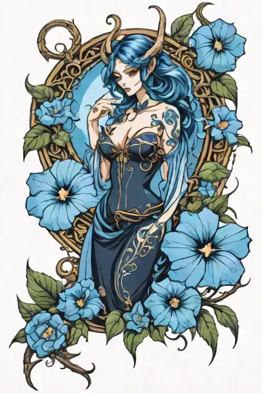 Feminine Demon Morning Glory