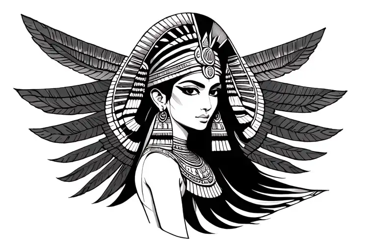 Black Egyptian Goddess