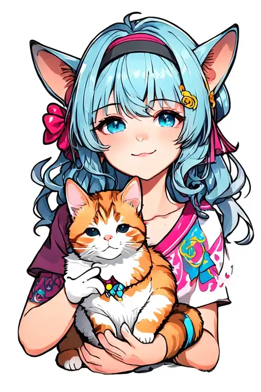 Anime Characters And Their Pets