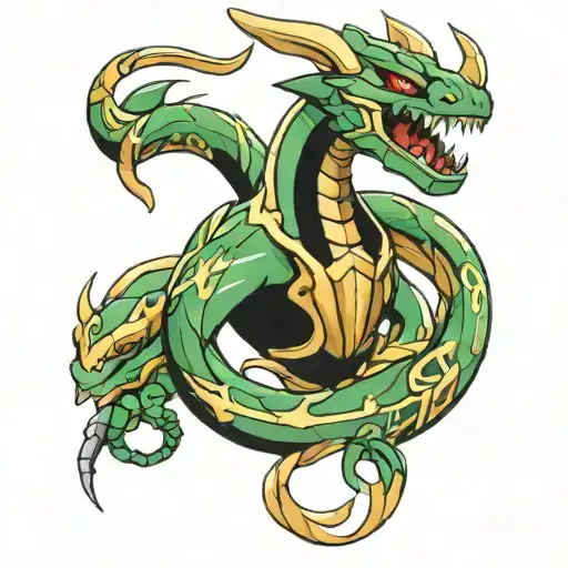 Rayquaza Viking Style